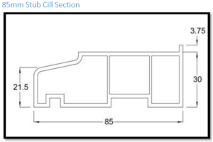 85mm Stub Cill