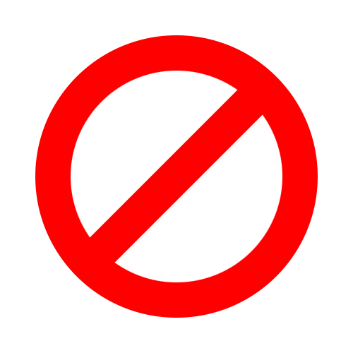 No Astragal Bar