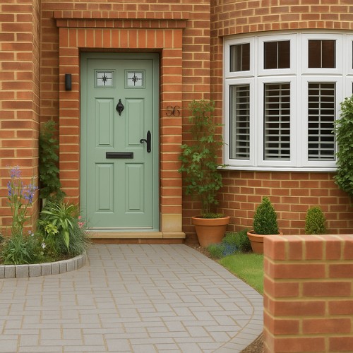 Chartwell Green composite door