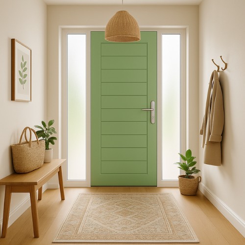 pistachio composite door